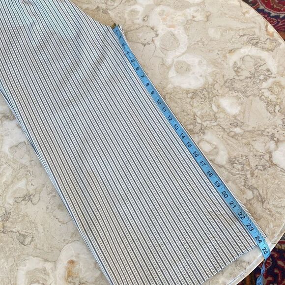 Banana Republic Sailor Style Wide Leg Striped Crop Pants - Picture 14 of 15